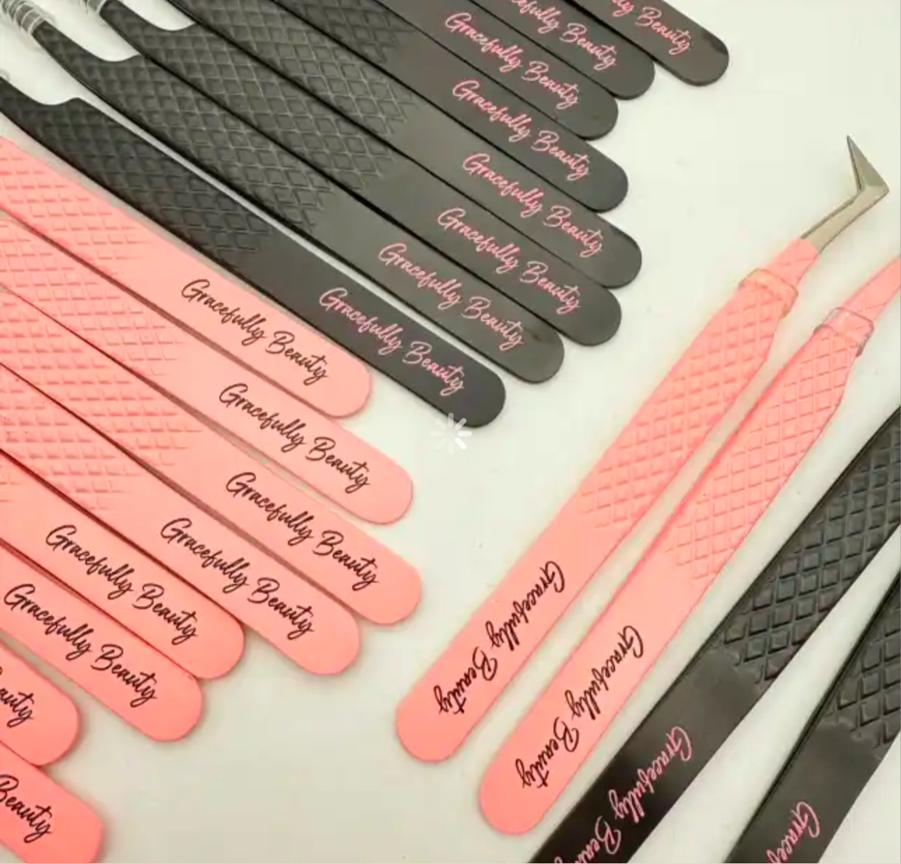 Fiber Grip Fanning Tweezers Duo